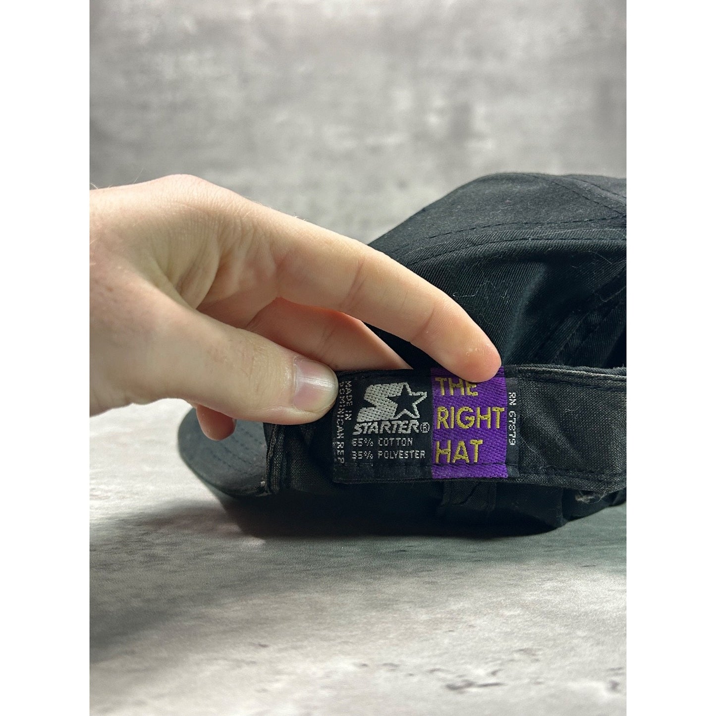 Vintage 90s Pittsburgh Steelers NFL Embroidered Spellout Snapback Hat OSFA