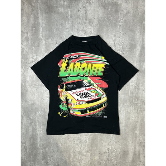 Vintage 1998 Terry Labonte #5 Nascar Big Graphic Kellogs T-Shirt Size Large