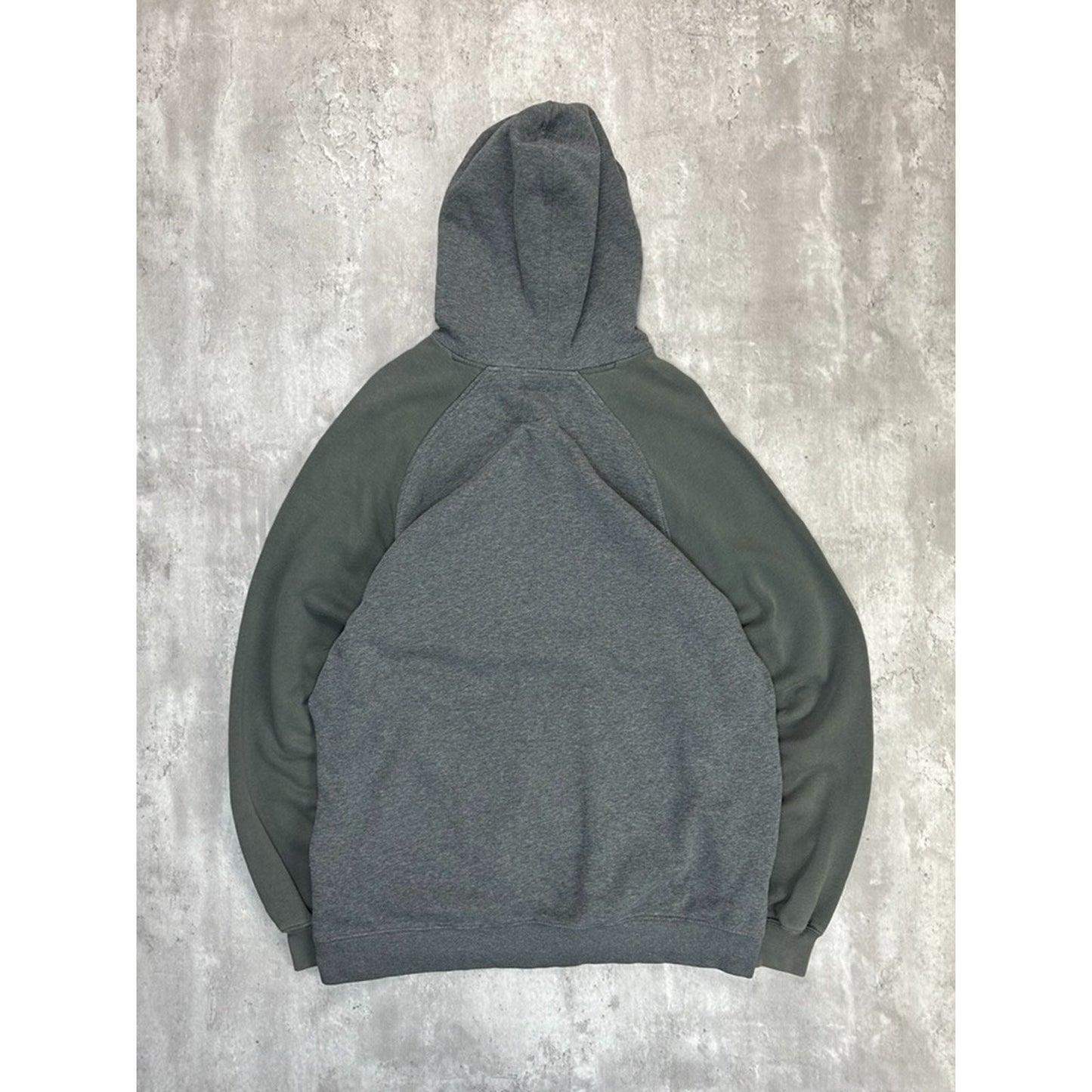 Vintage 2000s Nike Embroidered Swoosh Spellout Hooded Sweatshirt Size 2XL