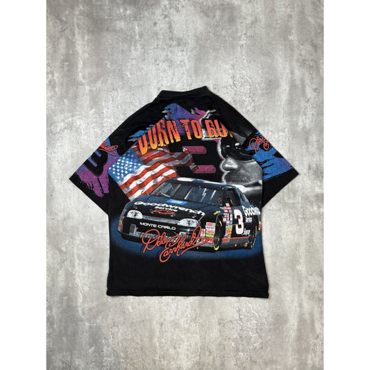 Vintage 1997 Dale Earnhardt #3 The Man Nascar Racing AOP T-Shirt Size Large