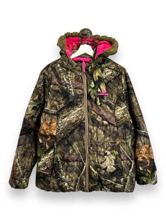 Mossy Oak Break Up Country Camo Insulated Full Zip Hunting Parka Jacket Medium