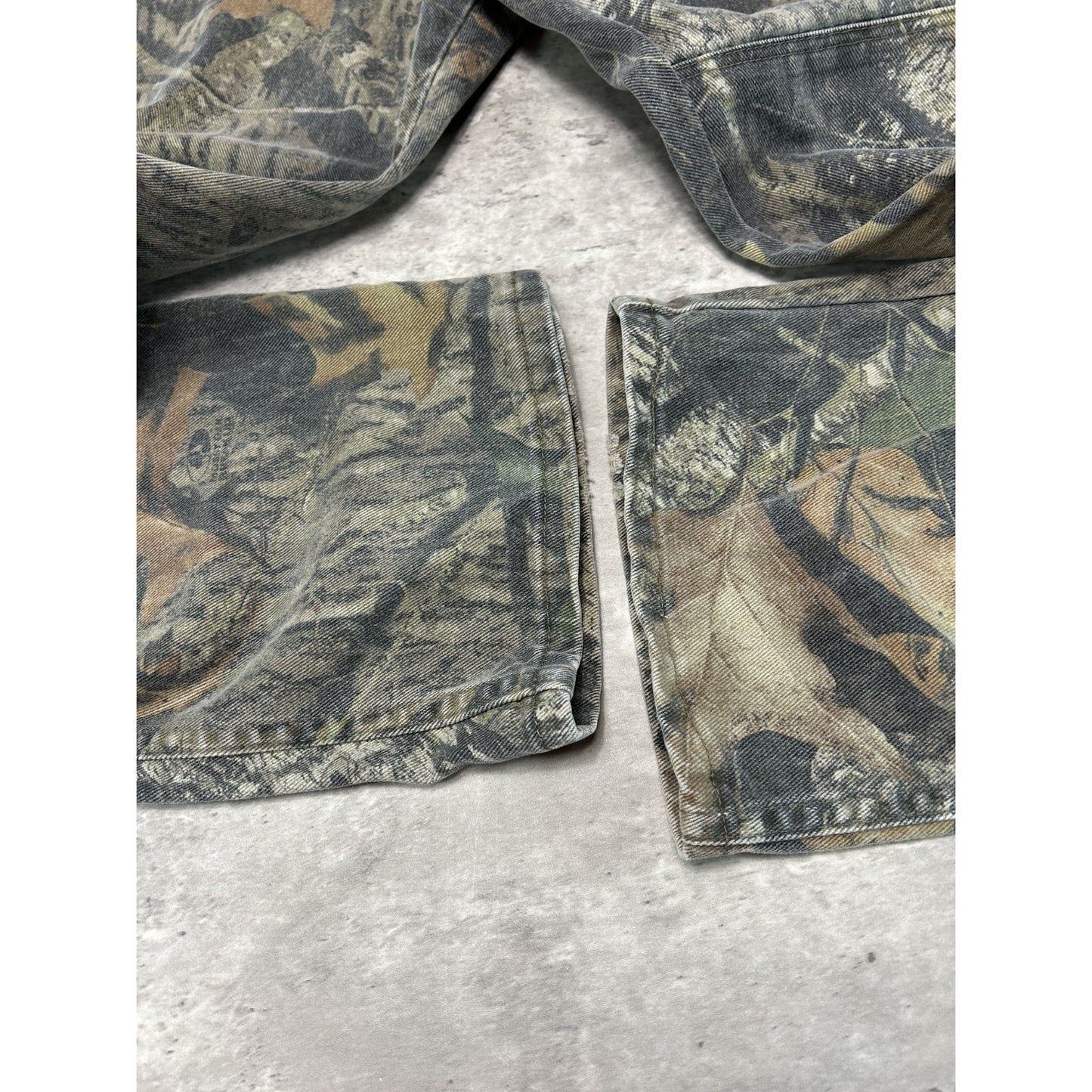 Vintage Wrangler Tree Camo Double Knee Hunting Pants Size 36