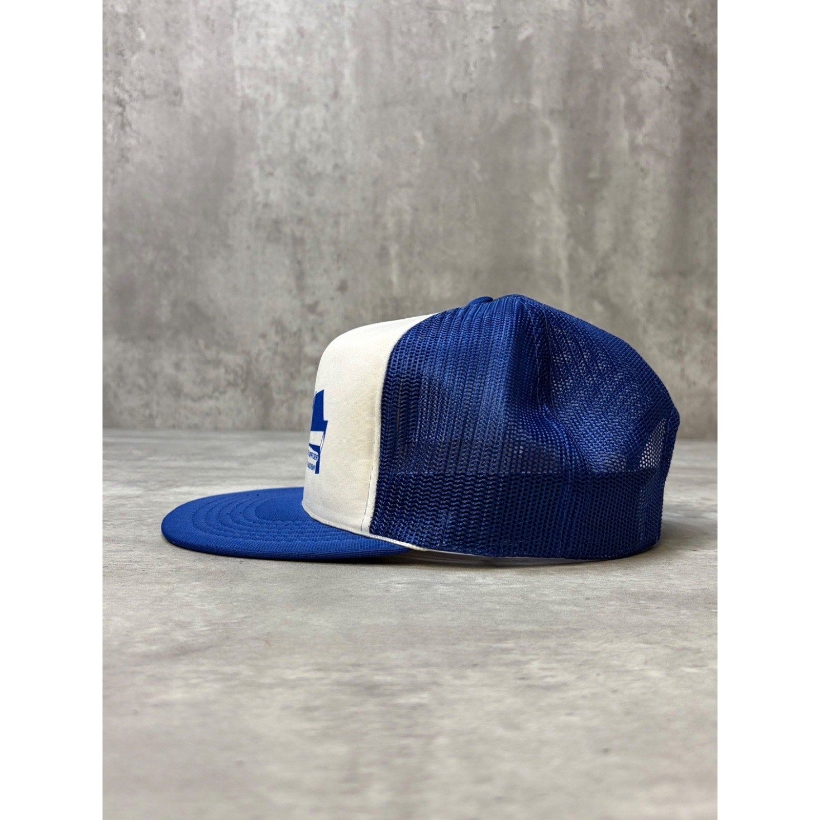 Vintage 80s Ohio Peace Officer Training Academy Trucker Snapback Hat OSFA