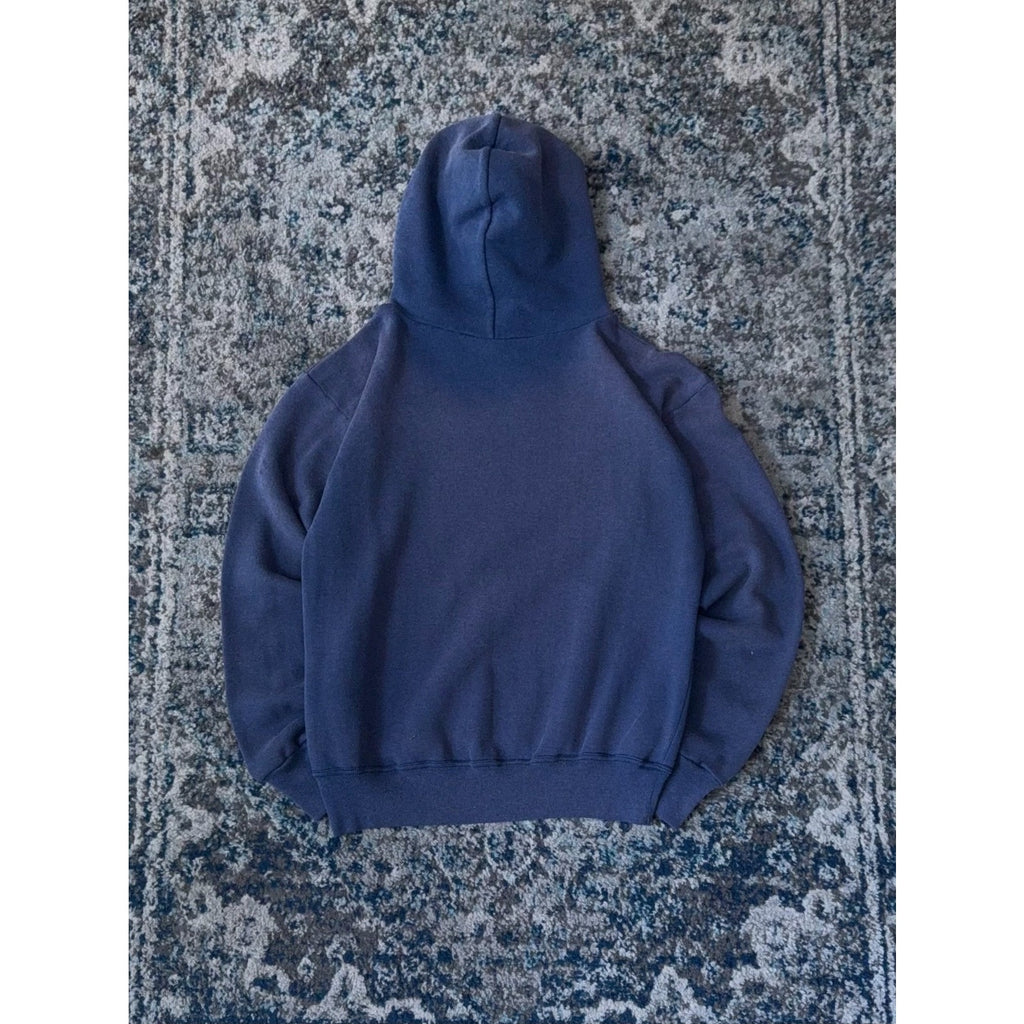 Vintage 90s Wear Guard Blank Hooded Pullover Sweatshirt Size Small