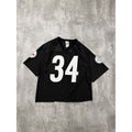 Rashard Mendenhall #34 Pittsburgh Steelers NFL Cropped Football Jersey Sz Medium
