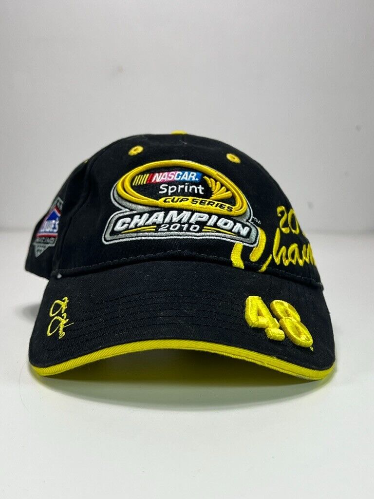 Jimmy Johnson #48 Nascar Sprint Cup Series Champ Embroidered Snapback Hat OSFA