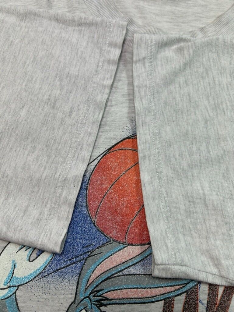 Vintage 1997 Space Jam Take It To The Rack Bugs Bunny Basketball T-Shirt Size XL