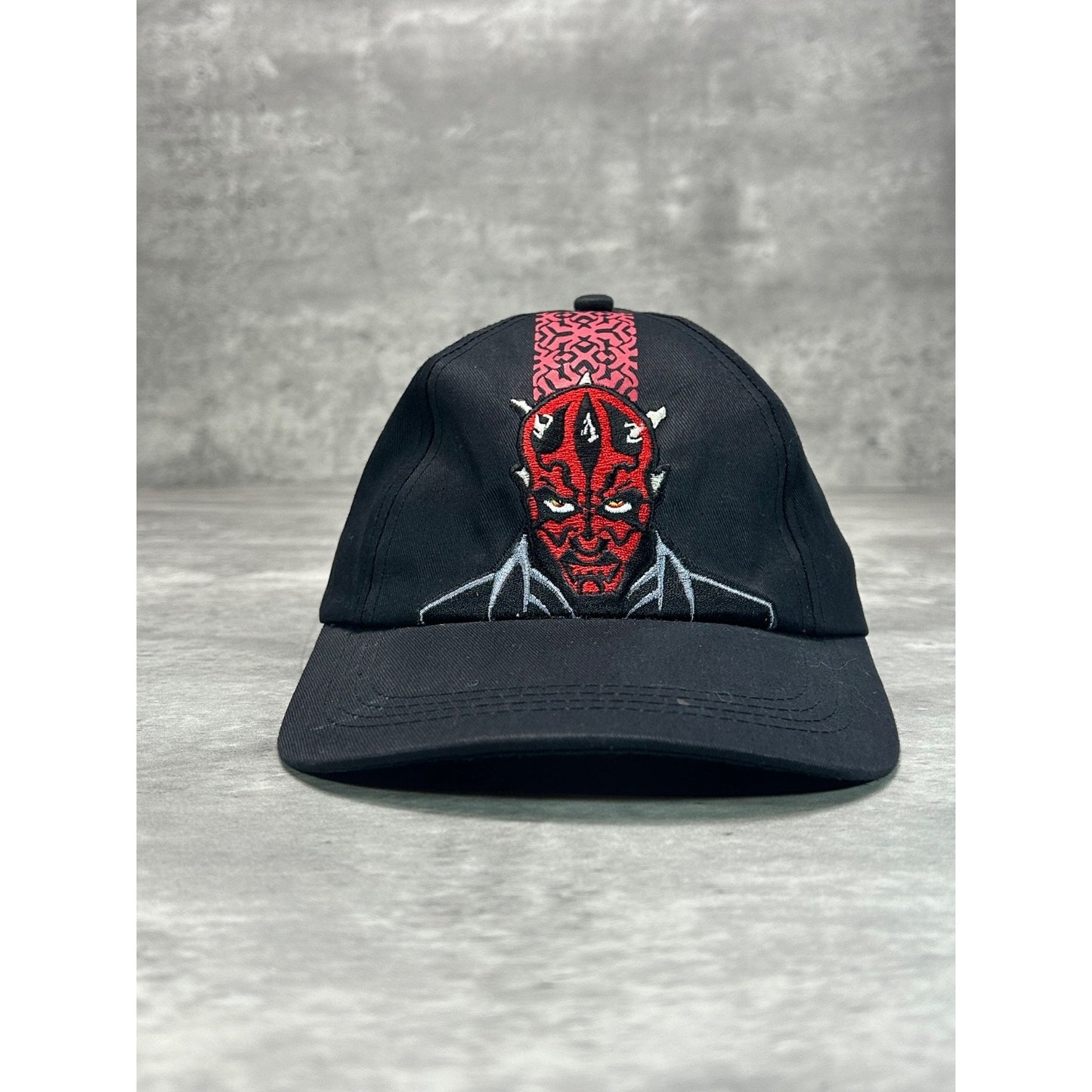 Vintage Star Wars The Phantom Menace Darth Maul Movie Promo Strapback Hat OSFA