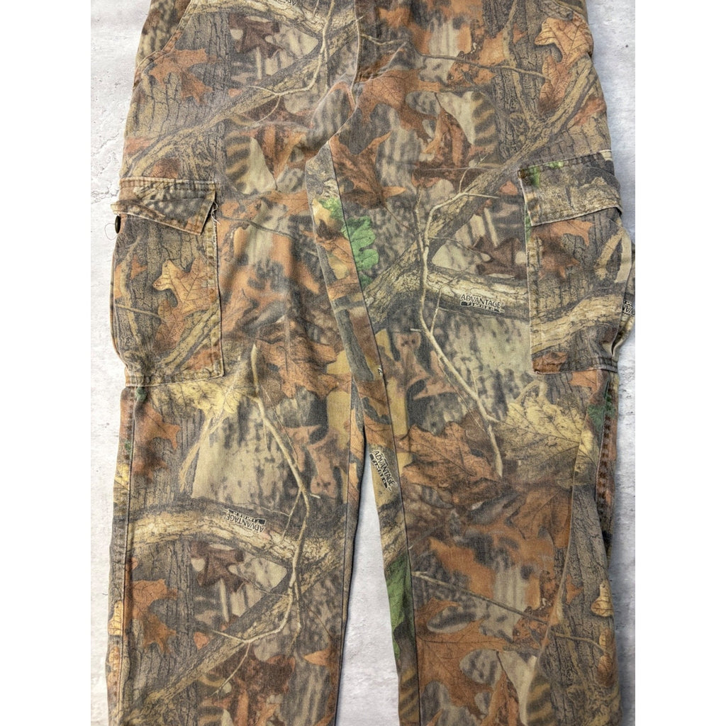 Vintage Spartan Advantage Timber Tree Camo Hunting Cargo Pants Size 33