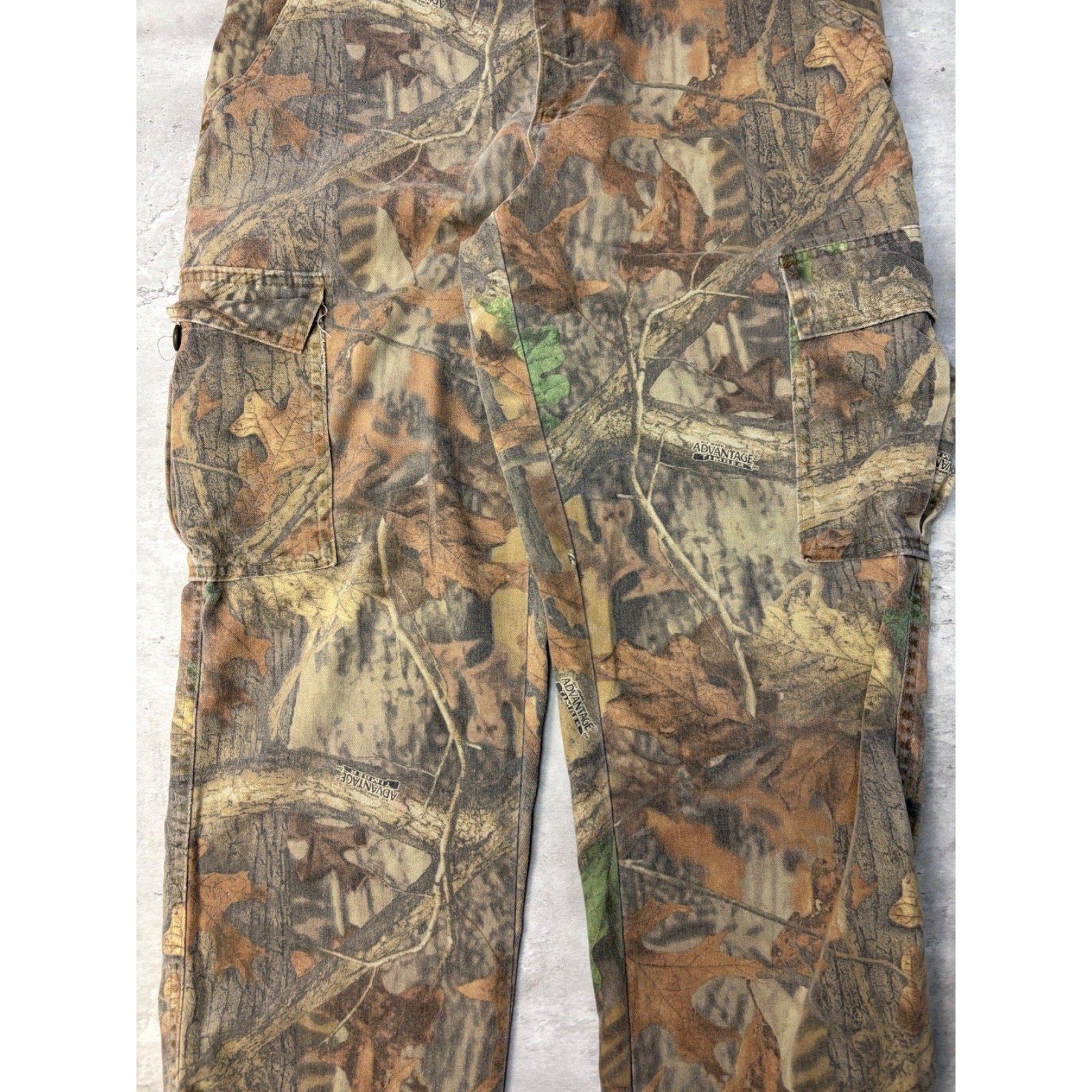 Vintage Spartan Advantage Timber Tree Camo Hunting Cargo Pants Size 33