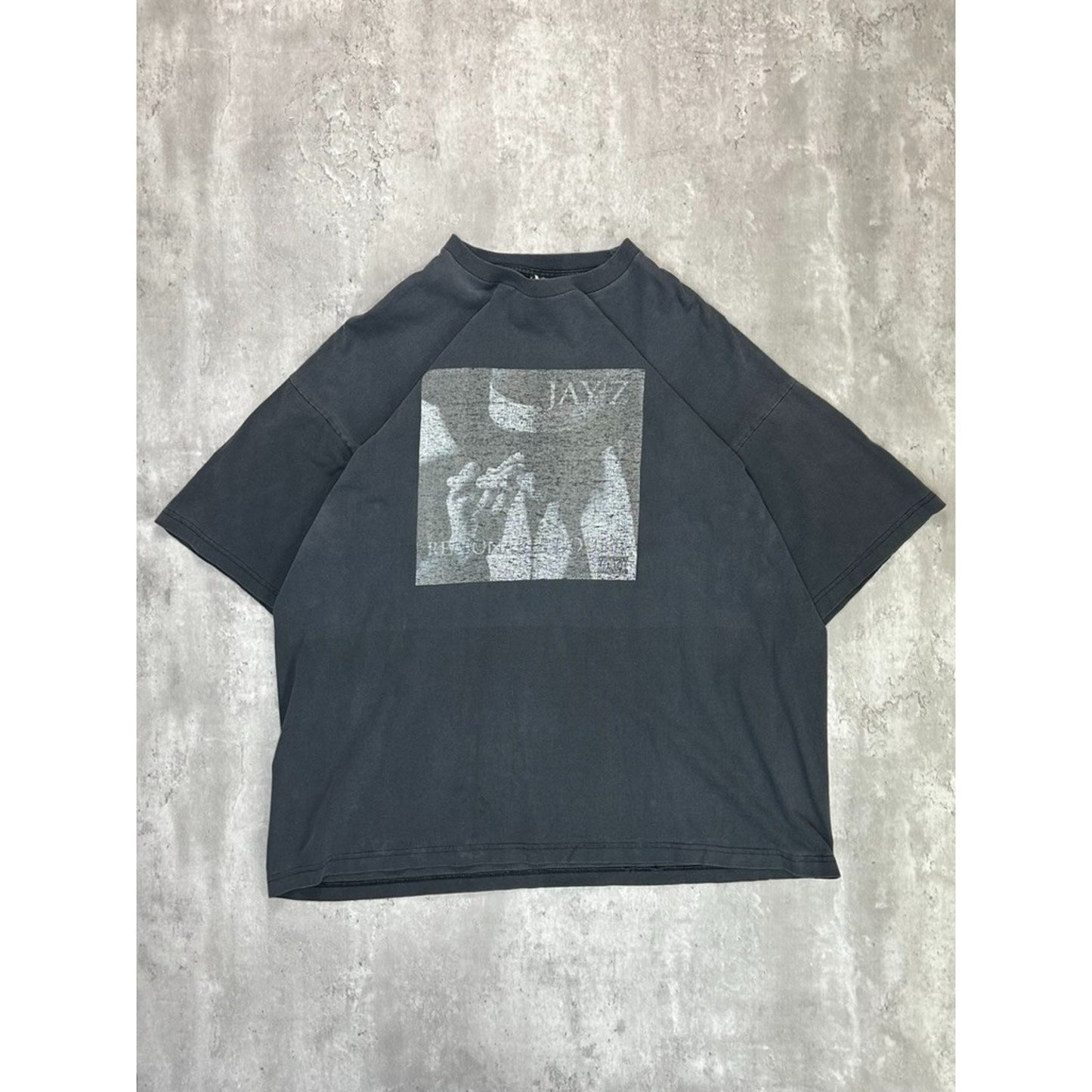 Vintage 90s Jay-Z Reasonable Doubt Rap Album Promo Graphic T-Shirt Size 3XL