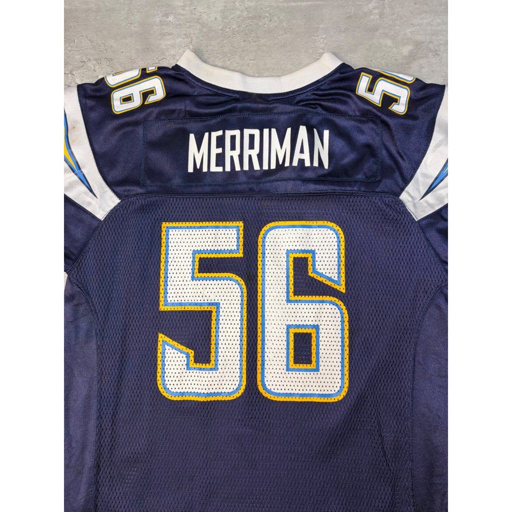 Vintage Shawne Merriman #56 San Diego Chargers NFL Reebok Jersey Sz Large YOUTH