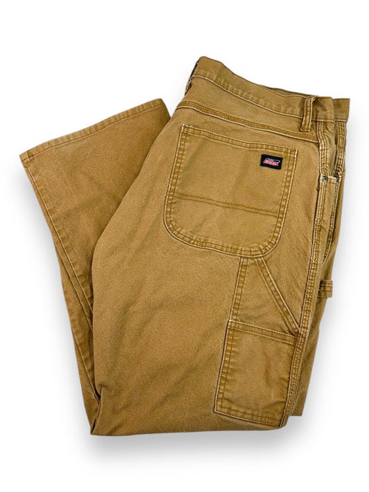 Vintage Dickies Canvas Workwear Carpenter Pants Size 40 Brown