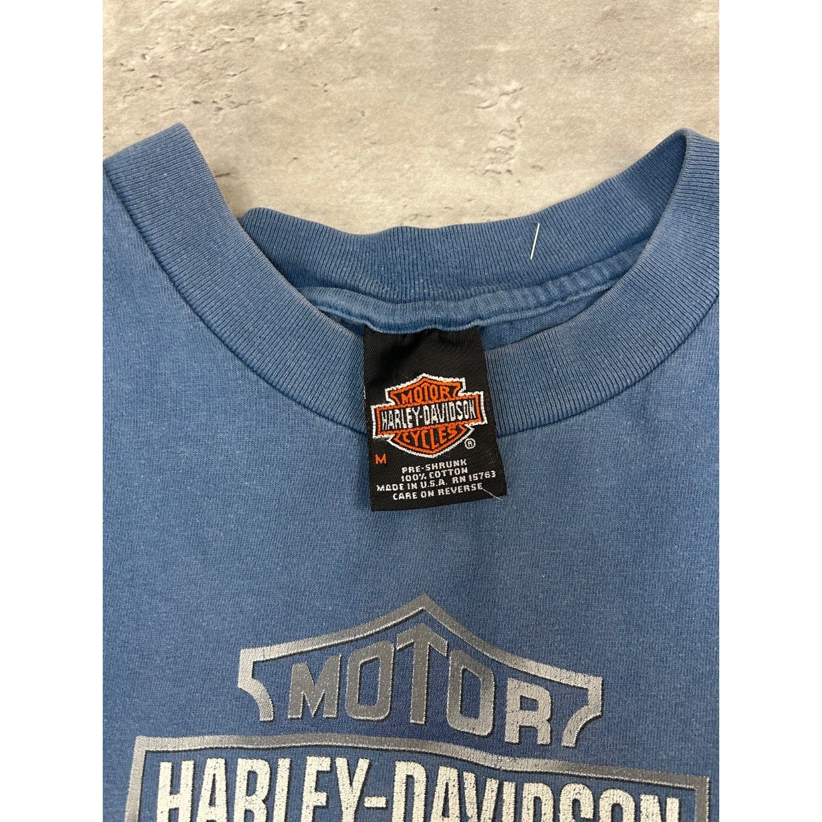 Vintage 1999 Harley Davidson Motorcycles Classic Logo Graphic T-Shirt Sz Medium