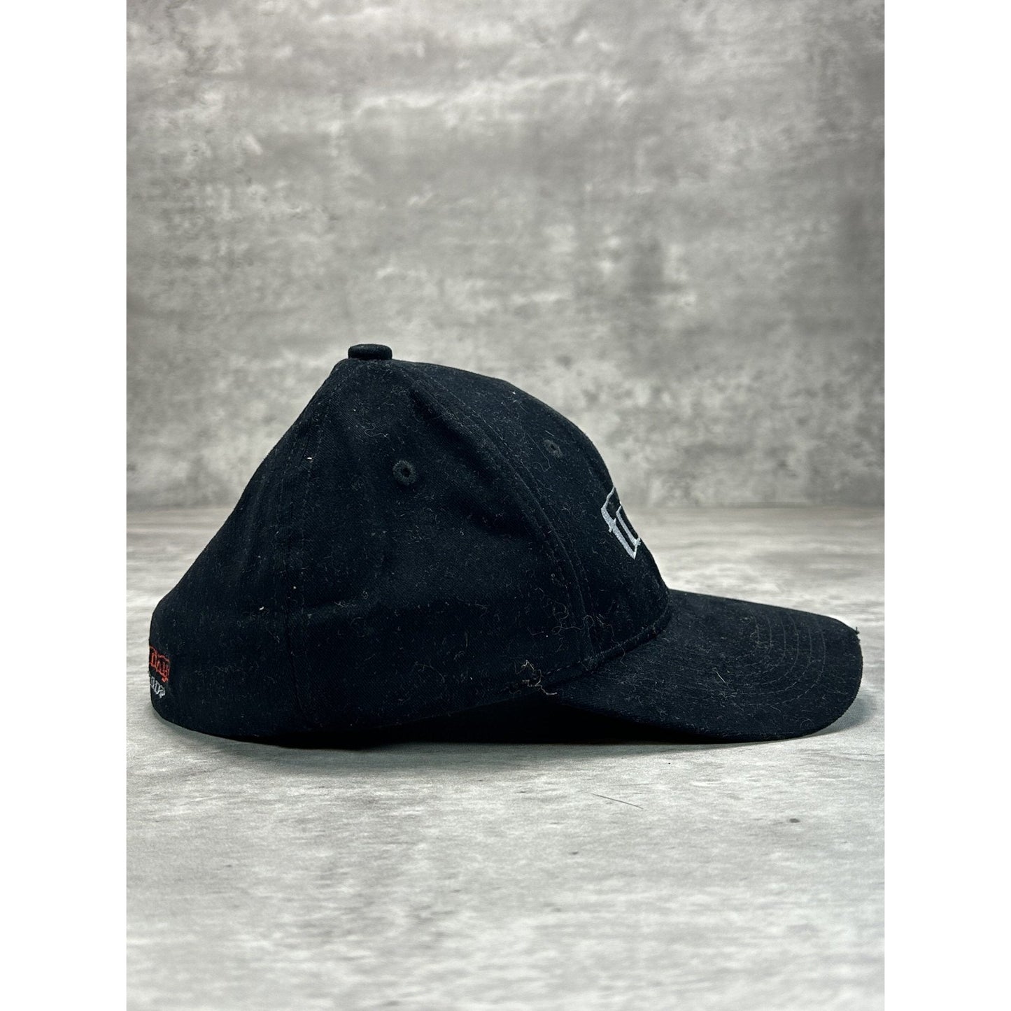 Vintage 90s Tool Embroidered Spellout Rock Music Band Fitted Hat Small