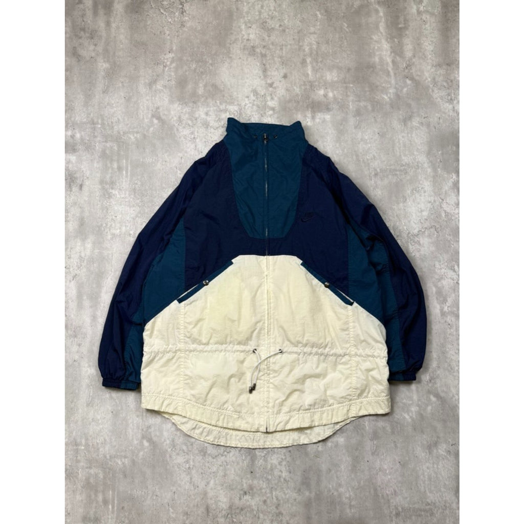 Vintage Nike Nylon Full Zip Windbreaker Jacket Size Medium