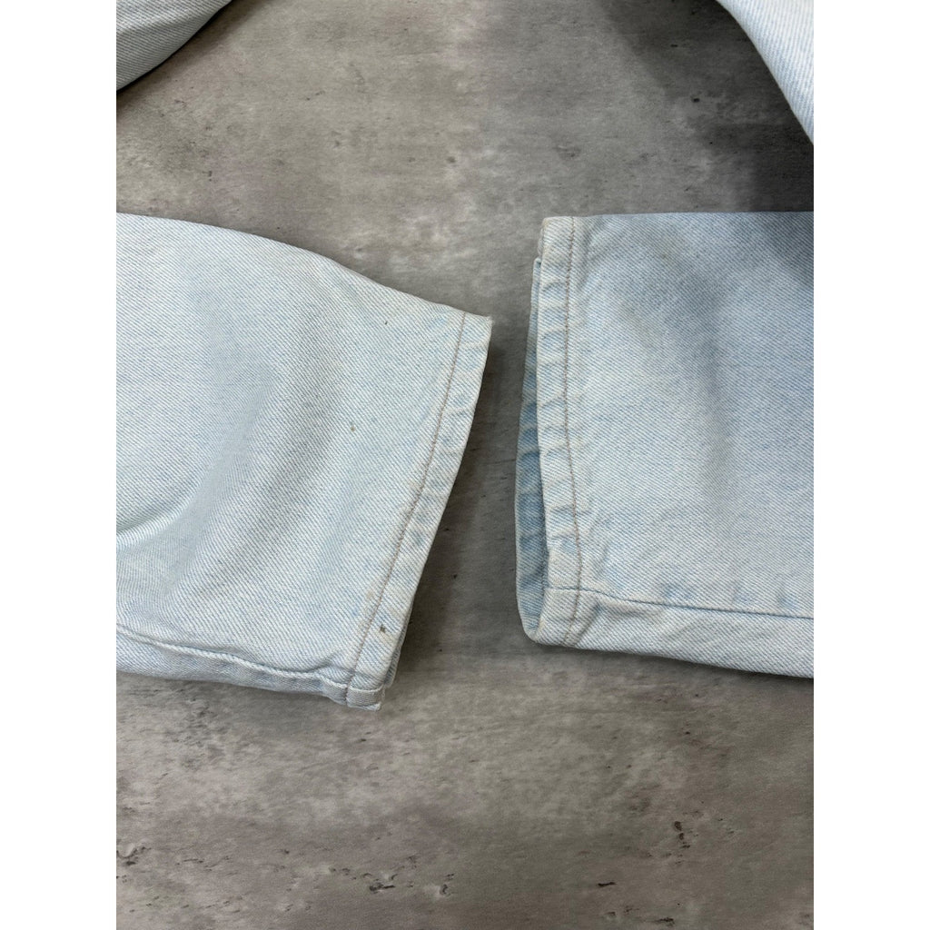 Vintage 90s Levis Silver tab Light Wash Denim Pants Size 34