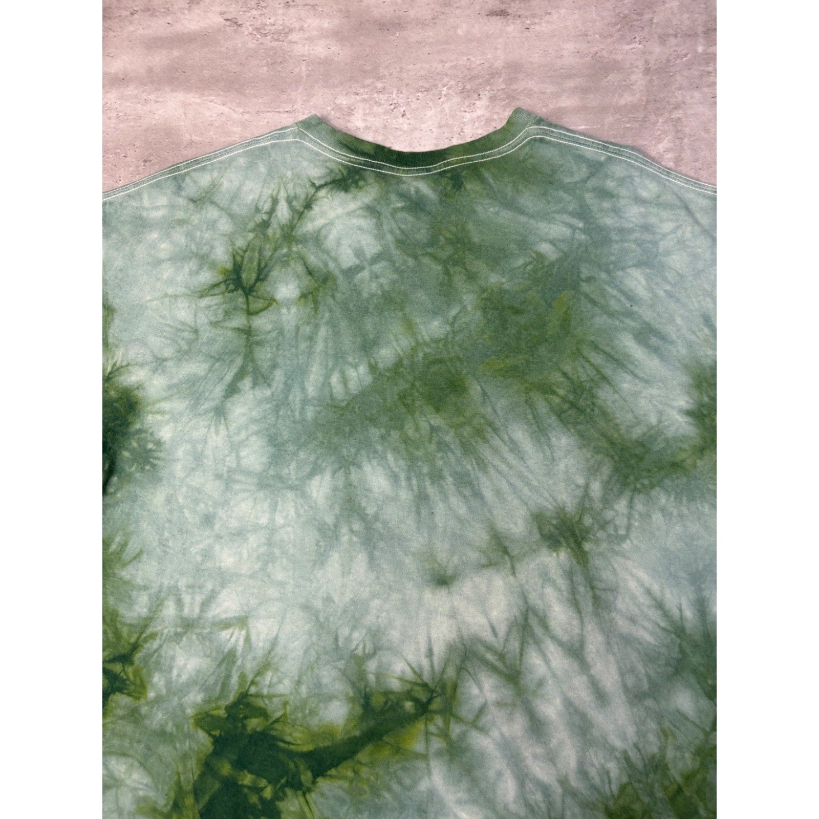 Vintage 1999 Giraffe Nature Graphic Tie Dye T-Shirt Size 2XL