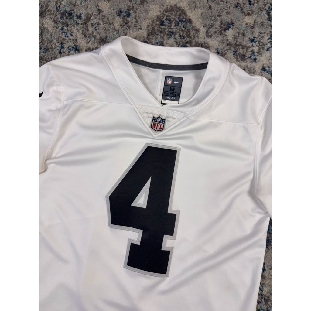 Derek Carr #4 Las Vegas Raiders NFL Nike Football Jersey Size Medium