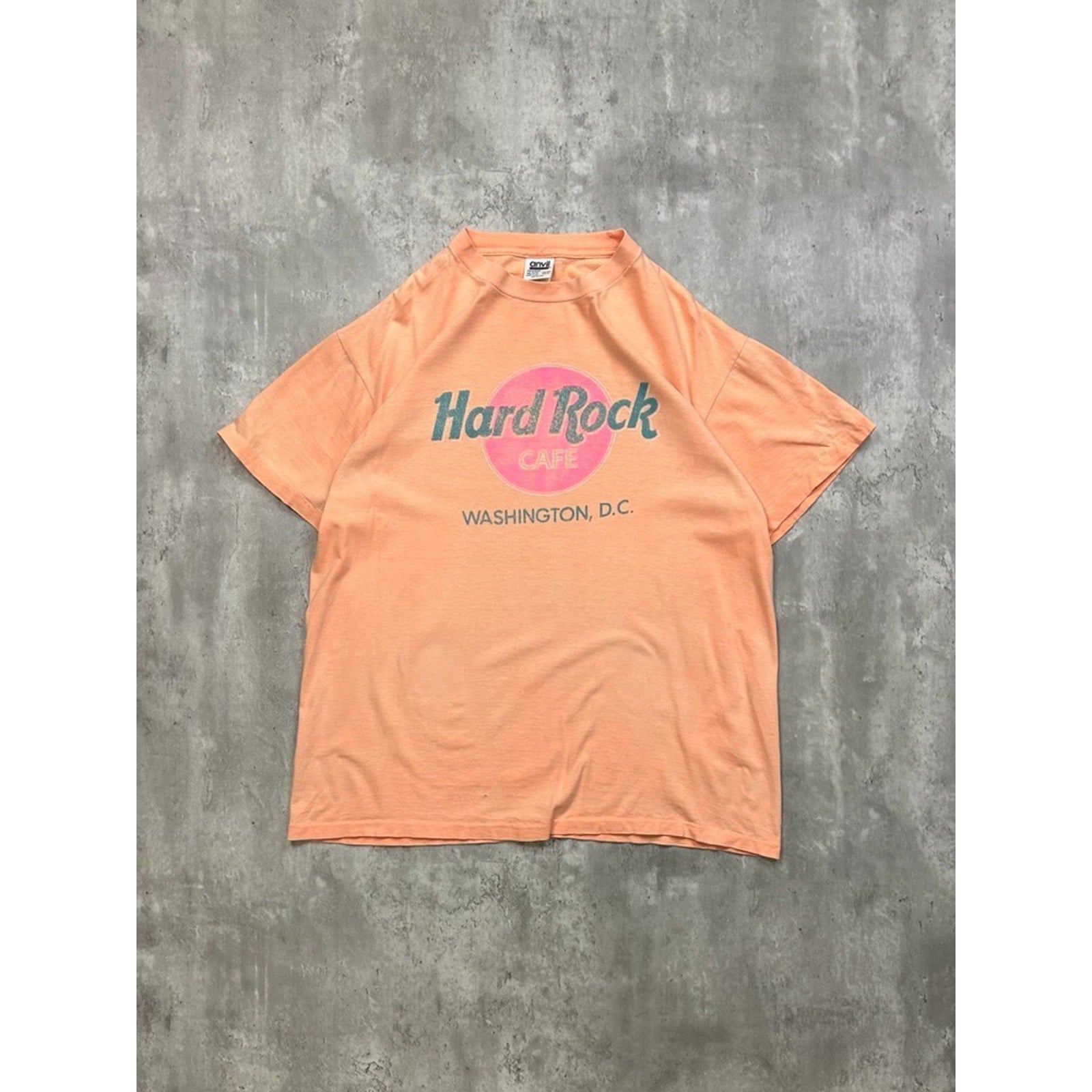Vintage 90s Hard Rock Cafe Washington Destination Graphic T-Shirt Size XL
