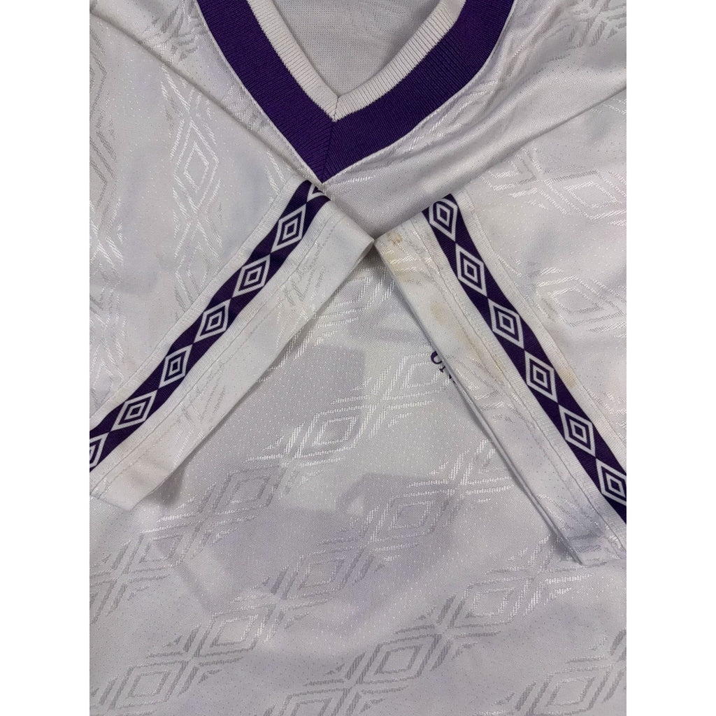 Vintage Wilfred Laurier University NCAA Collegiate Umbro Soccer Jersey Sz Medium