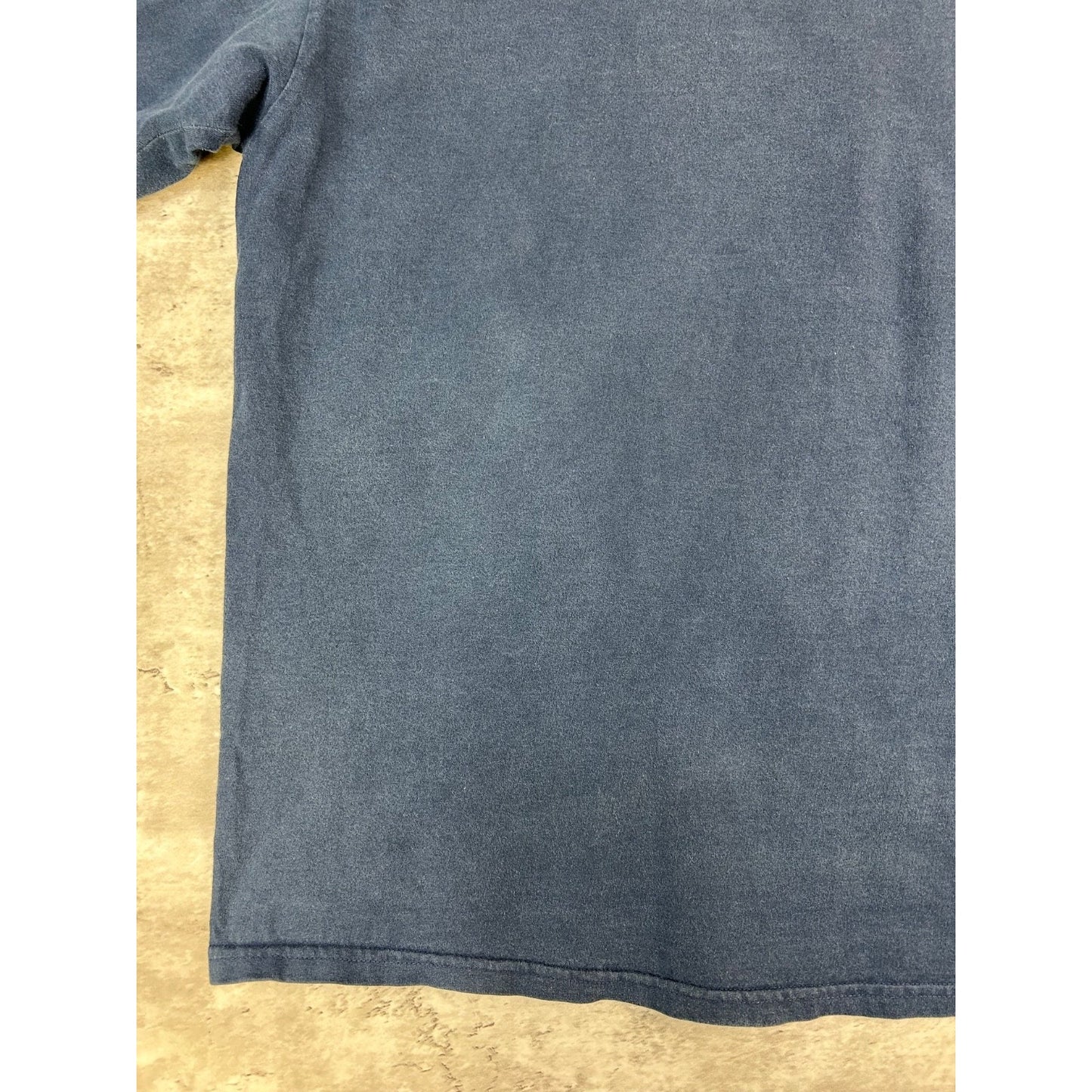 Vintage 2000s Nike Spellout Swoosh Long Sleeve T-Shirt Size XL Blue