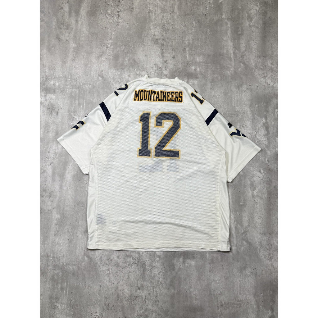 Vintage West Virginia Mountaineers #12 NCAA Starter Football Jersey Size XL