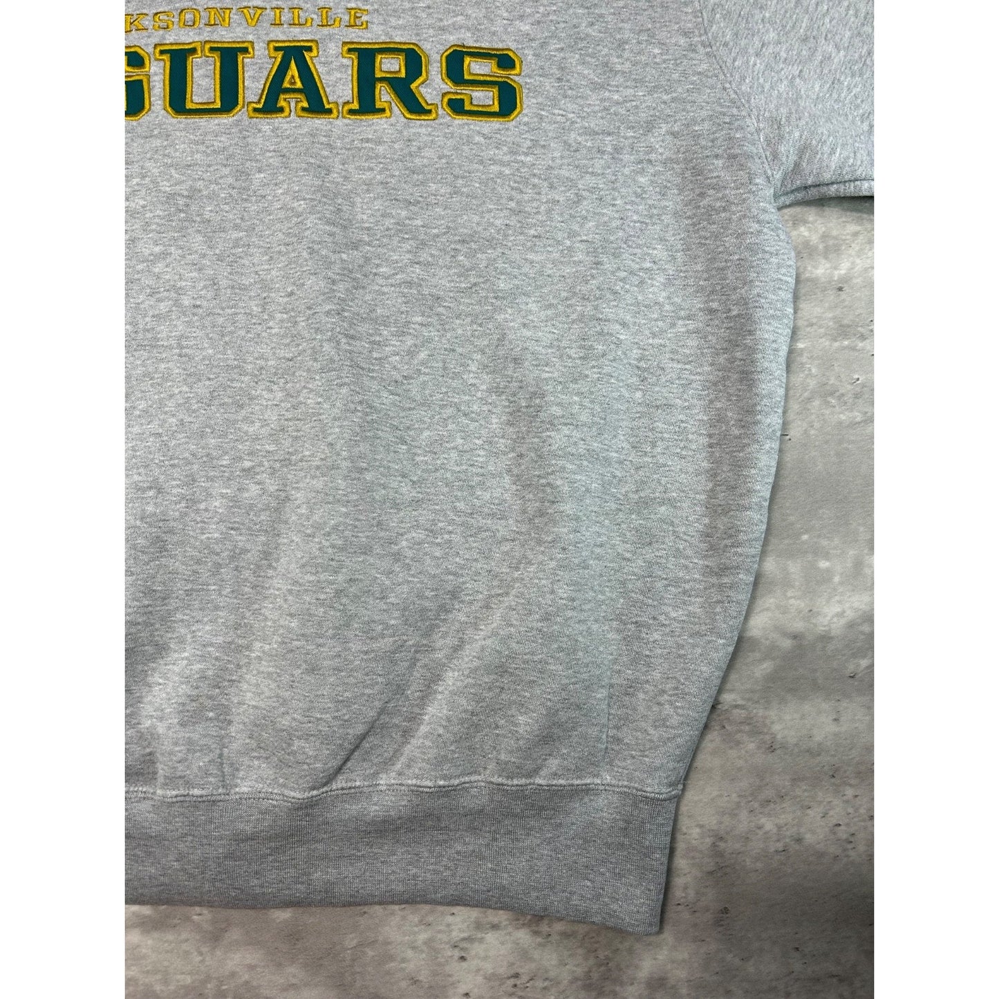 Vintage Jacksonville Jaguars NFL Full Zip Hooded Nike Sweatshirt Size Large