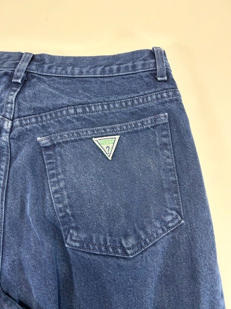 Vintage Guess Jeans Dark Wash Denim Pants Size 30W