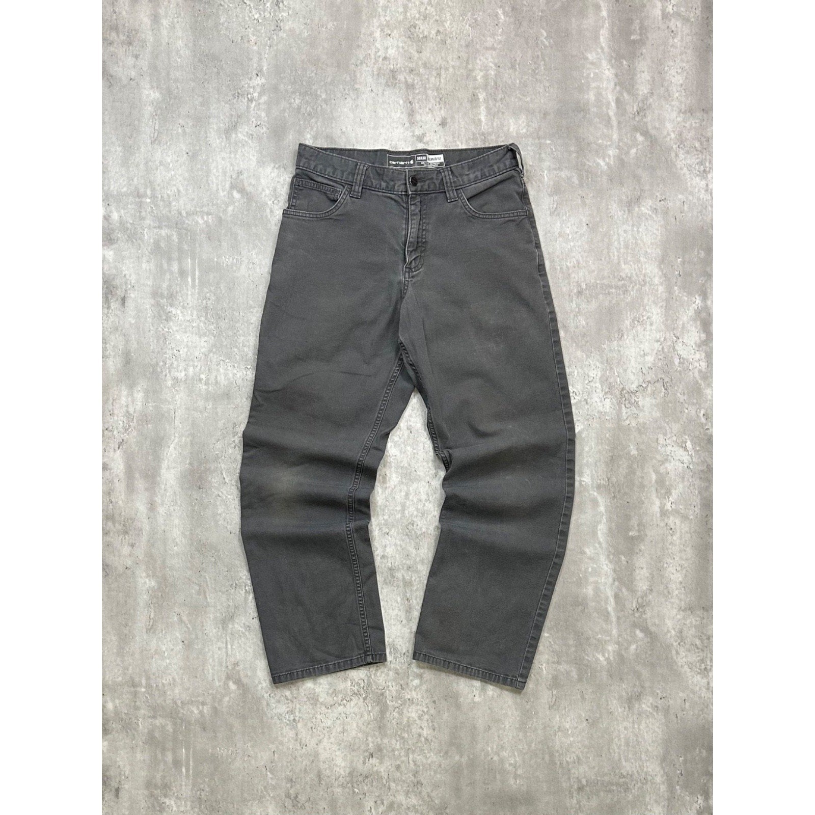 Vintage Carhartt Canvas Workwear Relaxed Fit Five Pocket Pants Size 29