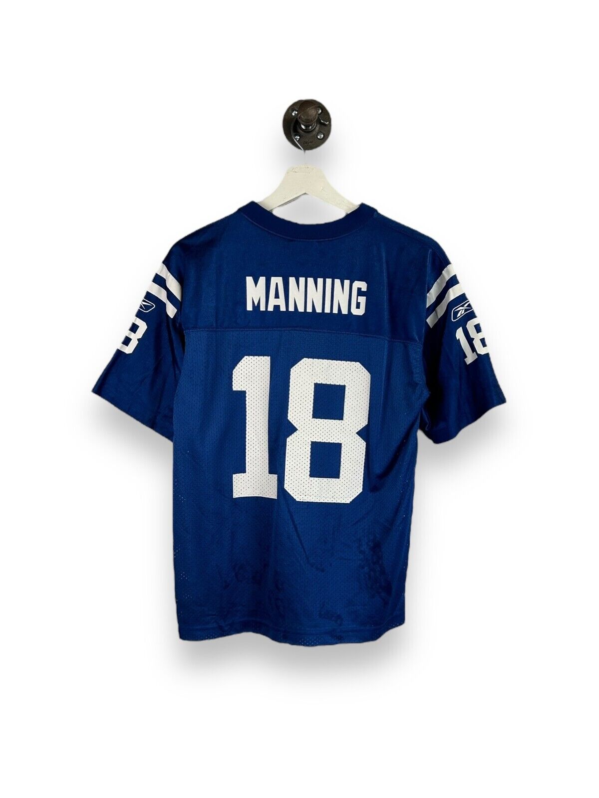 Peyton Manning #18 Indianapolis Colts NFL Reebok Jersey Size YOUTH Large