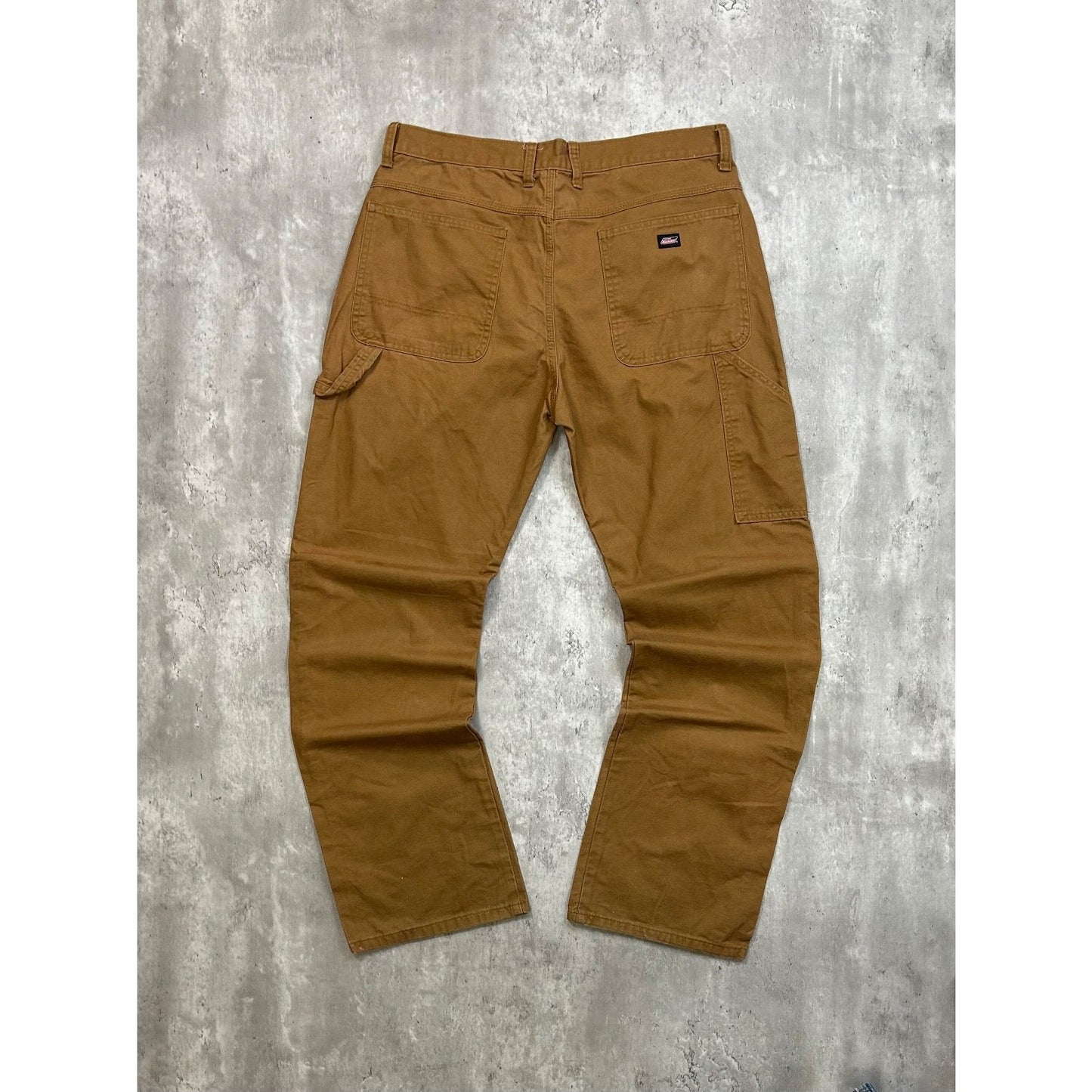 Dickies Canvas Workwear Carpenter Pants Size 36 Beige