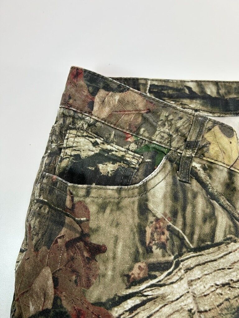 Vintage Mossy Oak Break Up Infinity Tree Camo Flared Hunting Pants Size 36W