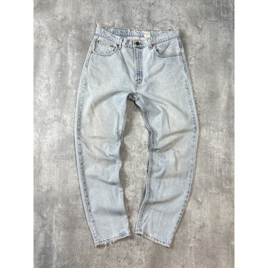 Vintage 90s Levis 512 Red Tab Light Wash Denim Pants Size 34 Blue