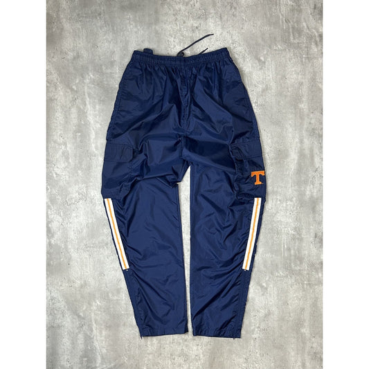 Vintage 90s Tennessee Volunteers NCAA Embroidered Nylon Track Pants Size Medium