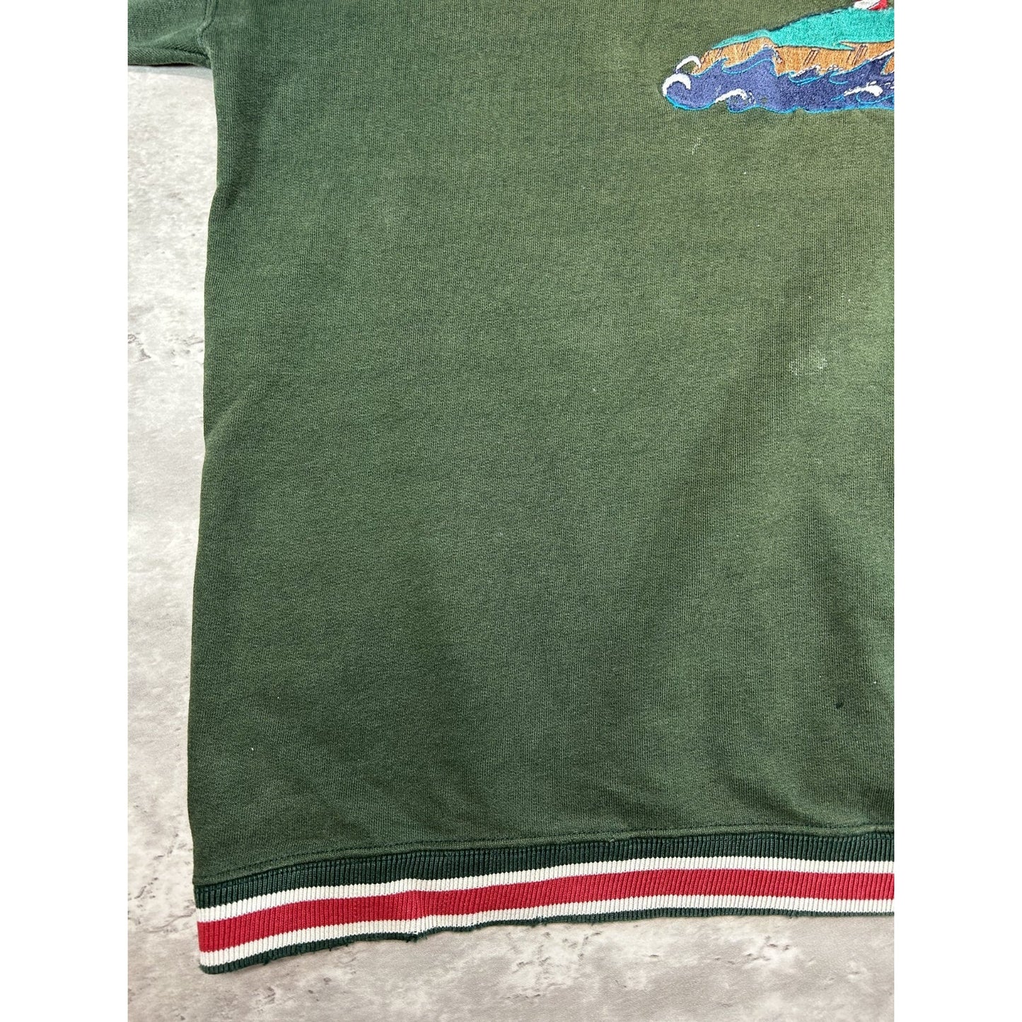 Vintage 90s Embroidered Lighthouse Graphic Crewneck Sweatshirt Size XL