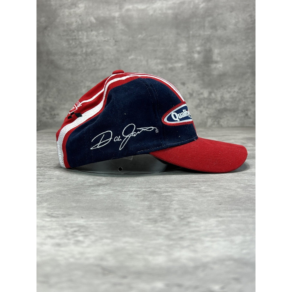 Vintage Dale Jarrett #88 Nascar Embroidered Logo Spellout Strapback Hat OSFA