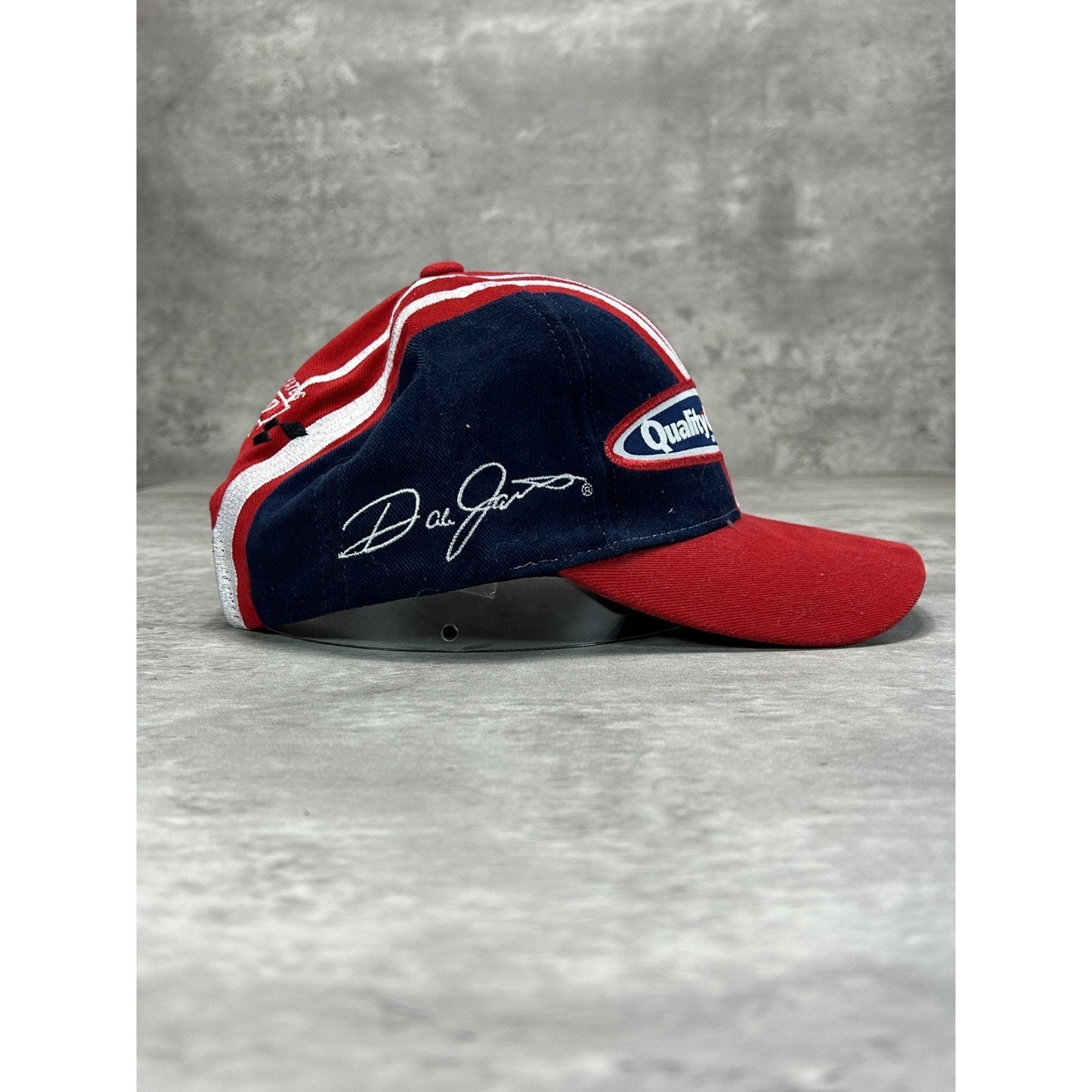 Vintage Dale Jarrett #88 Nascar Embroidered Logo Spellout Strapback Hat OSFA