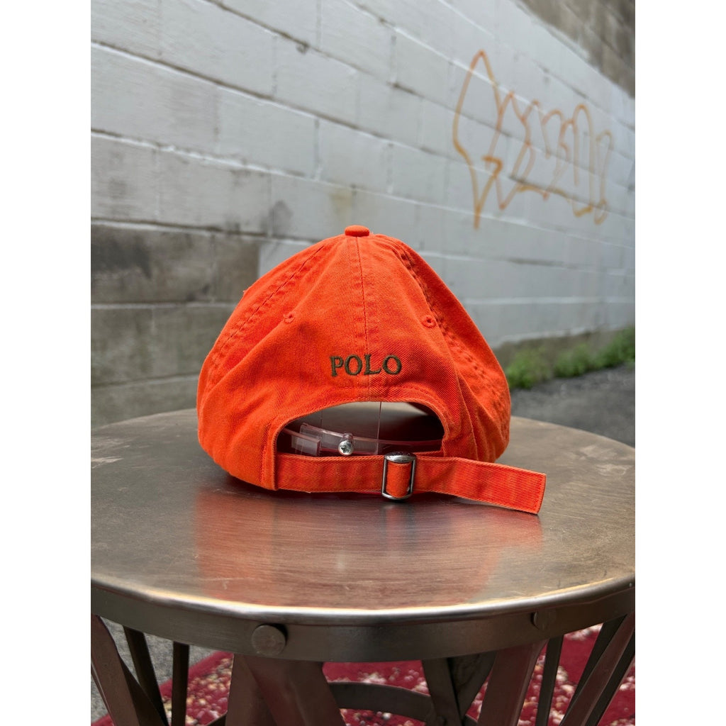 Vintage Polo Ralph Lauren Embroidered Pony Strapback Hat OSFA