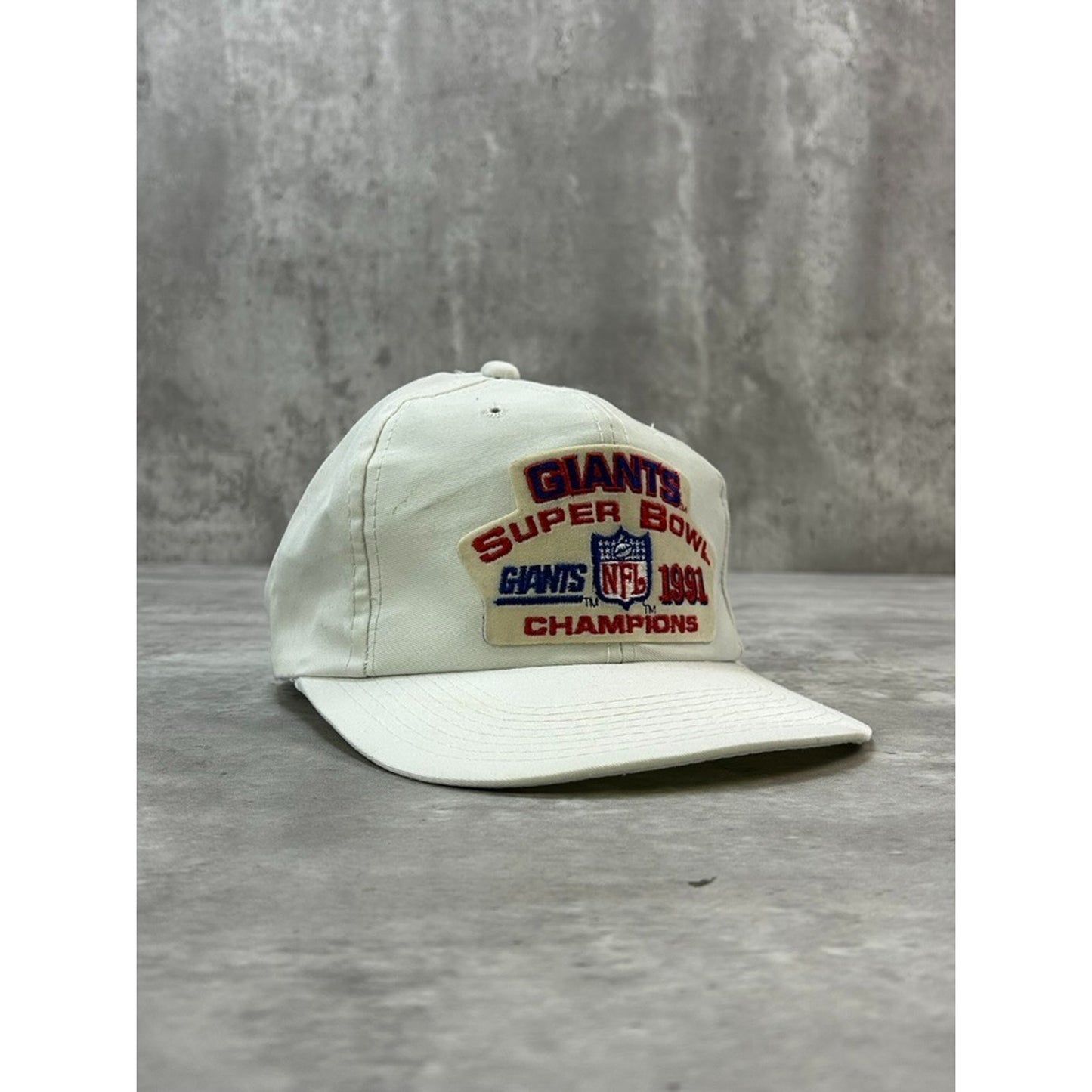 Vintage 1991 New York Giants NFL Super Bowl Champs Snapback Hat OSFA