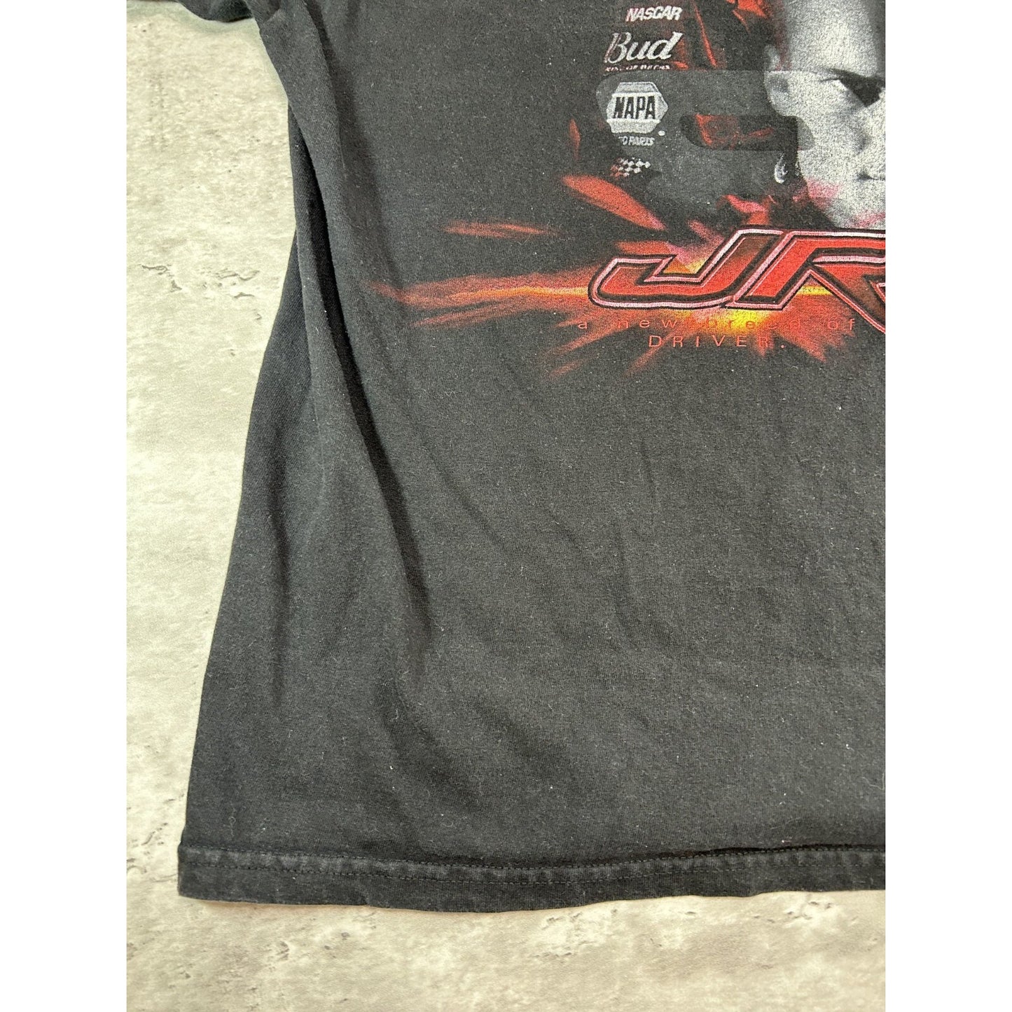 Vintage Dale Earnhardt JR #8 Nascar A New Breed Of Driver T-Shirt Size Large