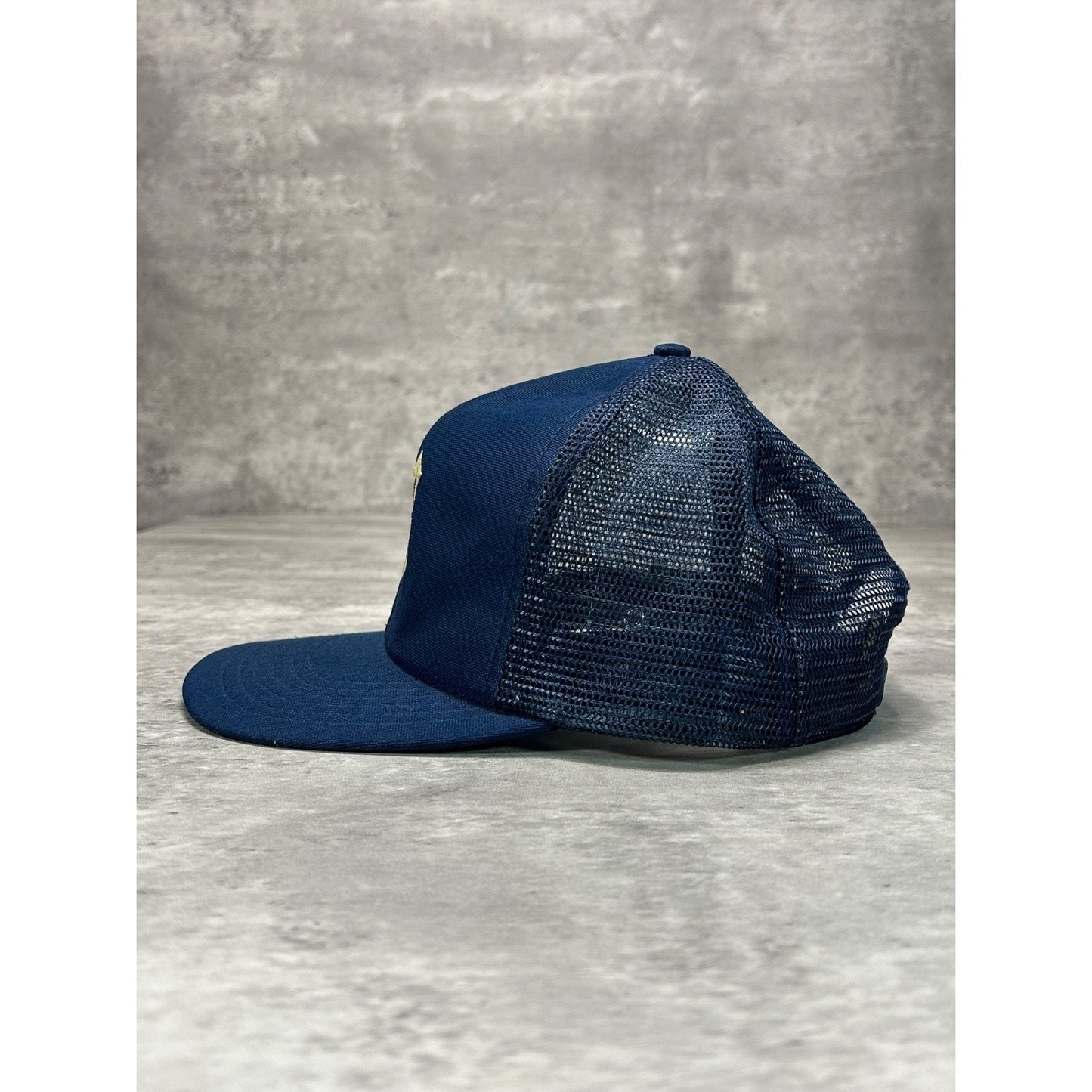 Vintage 80s/90s Detroit Tigers MLB Embroidered Logo Trucker Snapback Hat OSFA