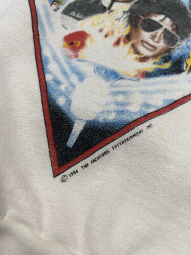 Vintage 1984 Jackson Victory Tour Michael Jackson Sweatshirt Size Small 80s
