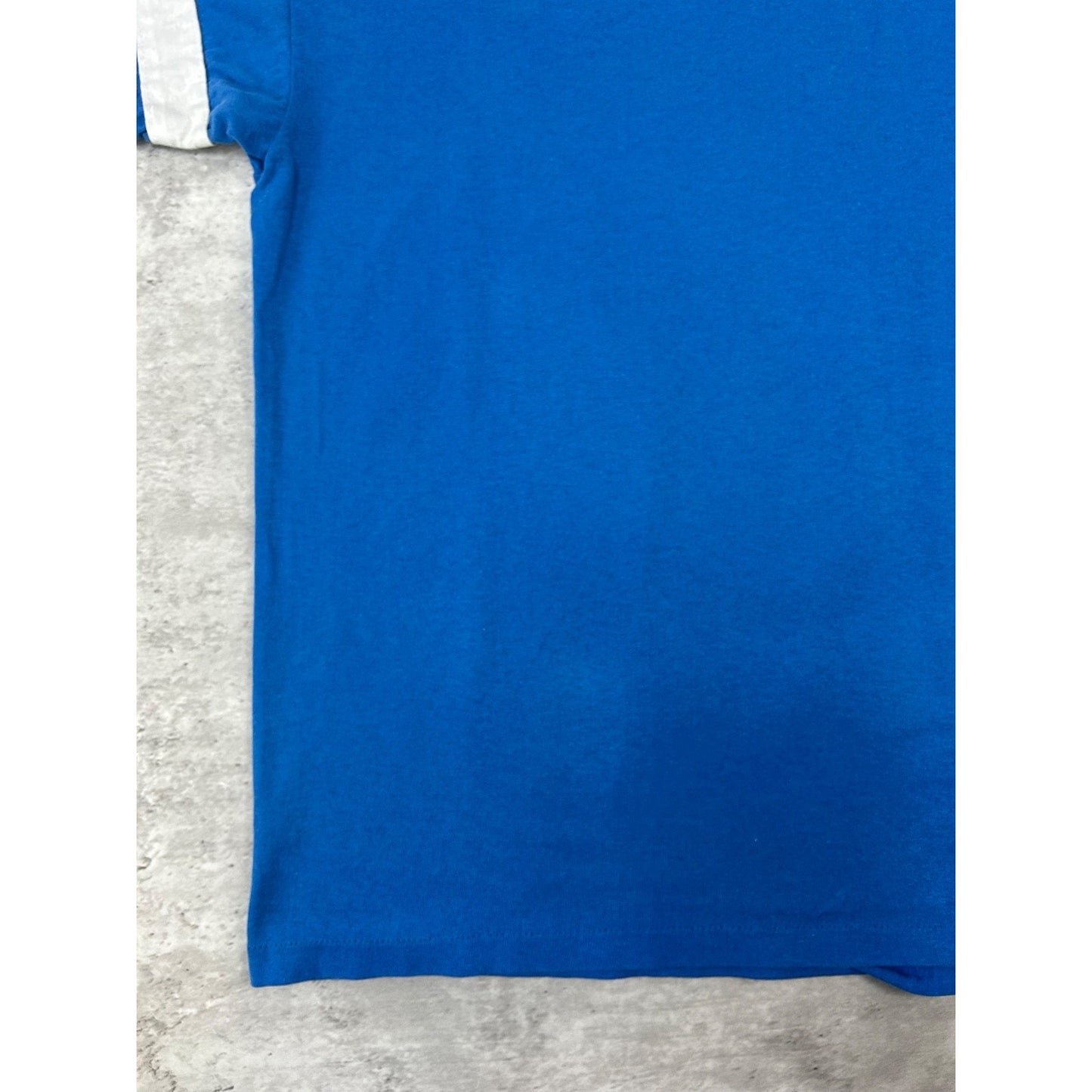 Vintage 90s Buffalo Sabres NHL Spellout Graphic T-Shirt Jersey Size Medium