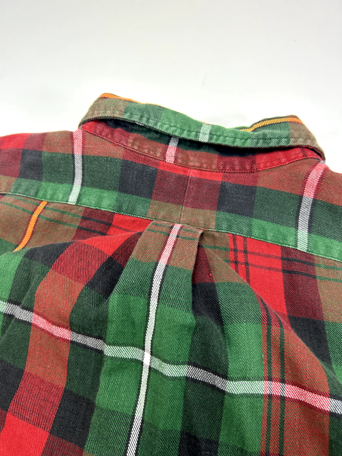 Vintage 90s Polo Ralph Lauren Embroidered Pony Plaid Button Up Shirt Size XL