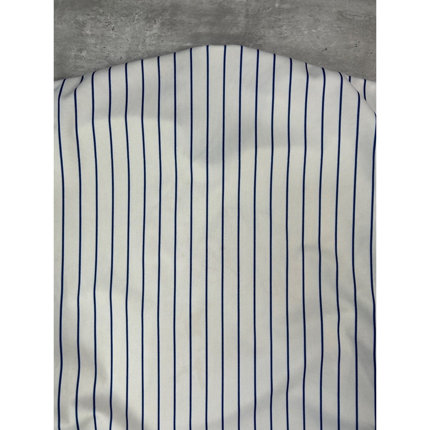 Vintage 90s New York Mets MLB Stitched Rawlings Pinstripe Baseball Jersey Sz XL