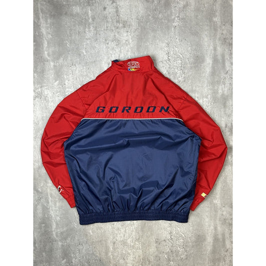Vintage Jeff Gordon #24 Nascar Embroidered Full Zip Windbreaker Jacket Sz Medium