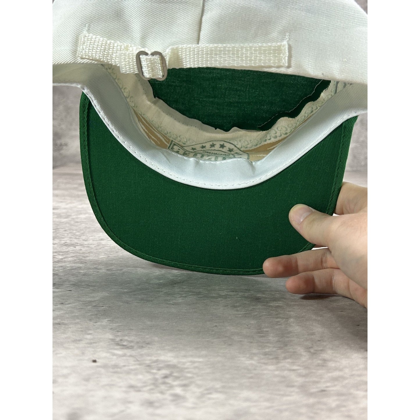 Vintage Rainer Brewing Company Beer Promo Mountain Graphic Fitted Hat OSFA