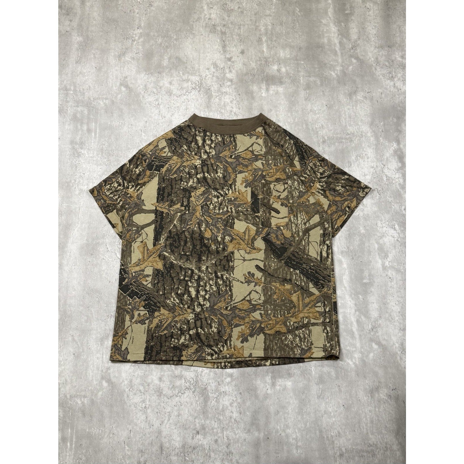Vintage 90s Ace Sportswear Sniper Camo Hunting T-Shirt Size XL