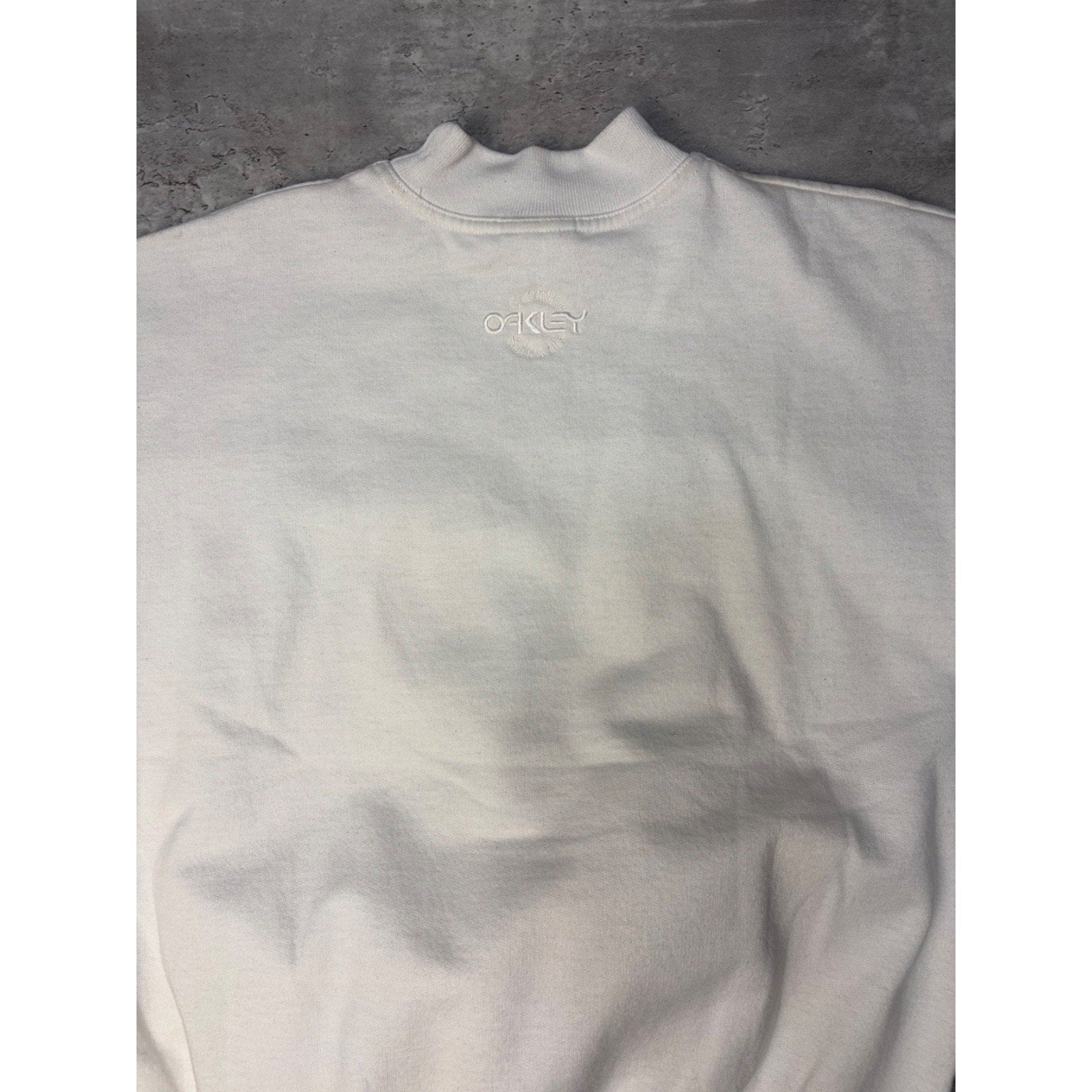 Vintage 80s/90s Oakley Thermonuclear Dynamics Tonal Sweatshirt Size Medium